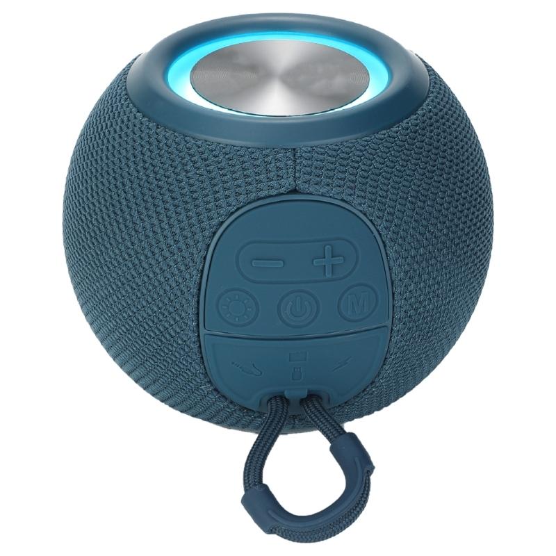 

Bluetooth-compatible Speakers Portable Speakers Wireless Stereo Sound Bass Speakers for Party Home Theater Game Theater синій