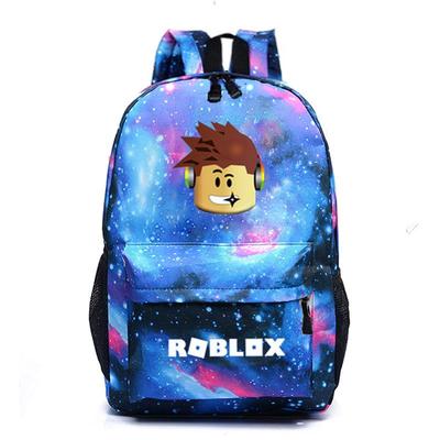 Mochila Unissex Céu Estrelado: Bolsa de Viagem, Escola e para Laptop para Jogadores de Roblox
