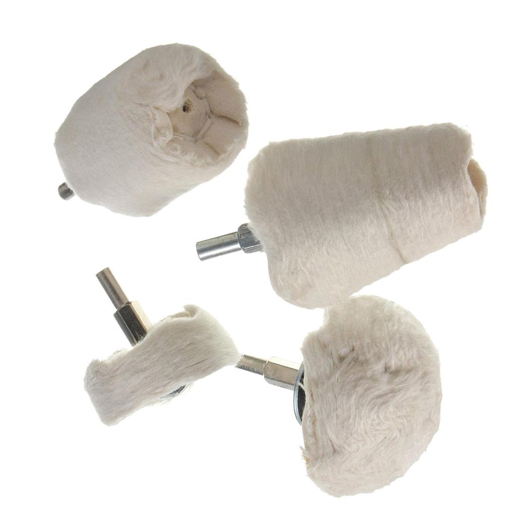 4 Stück Polierpad Polierscheiben Set Mehrflächen Polierscheiben Set für Heim- und Profiprojekte