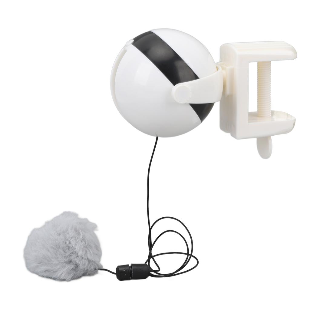 Cat Automatic Lifting Ball Interactive Adjustable Base Cat Retractable Rope Lifting Ball Toy for Hom