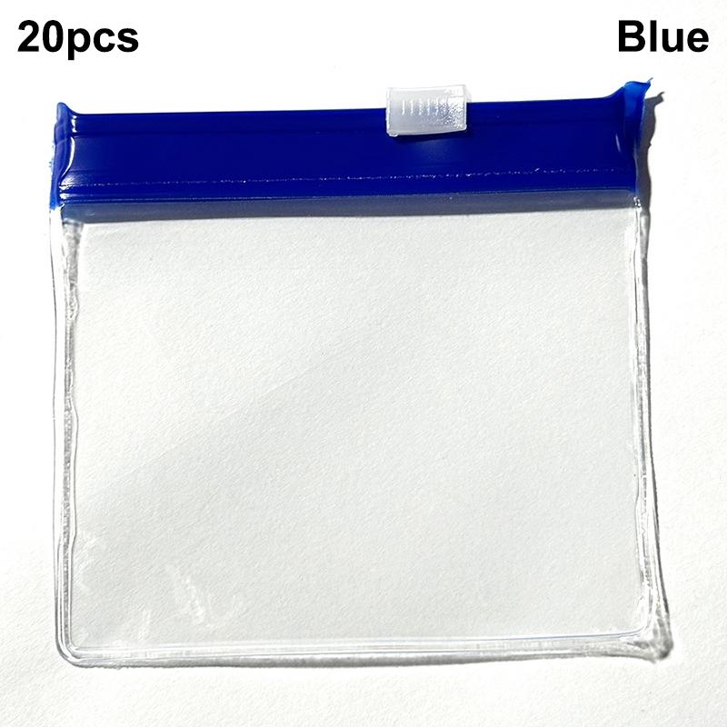 20Pcs Eva Pill Pouch Bags Reusable Zippered Pill Pouch Set Medicine Organizer Self Sealing Translucent Medicine Bags Trave