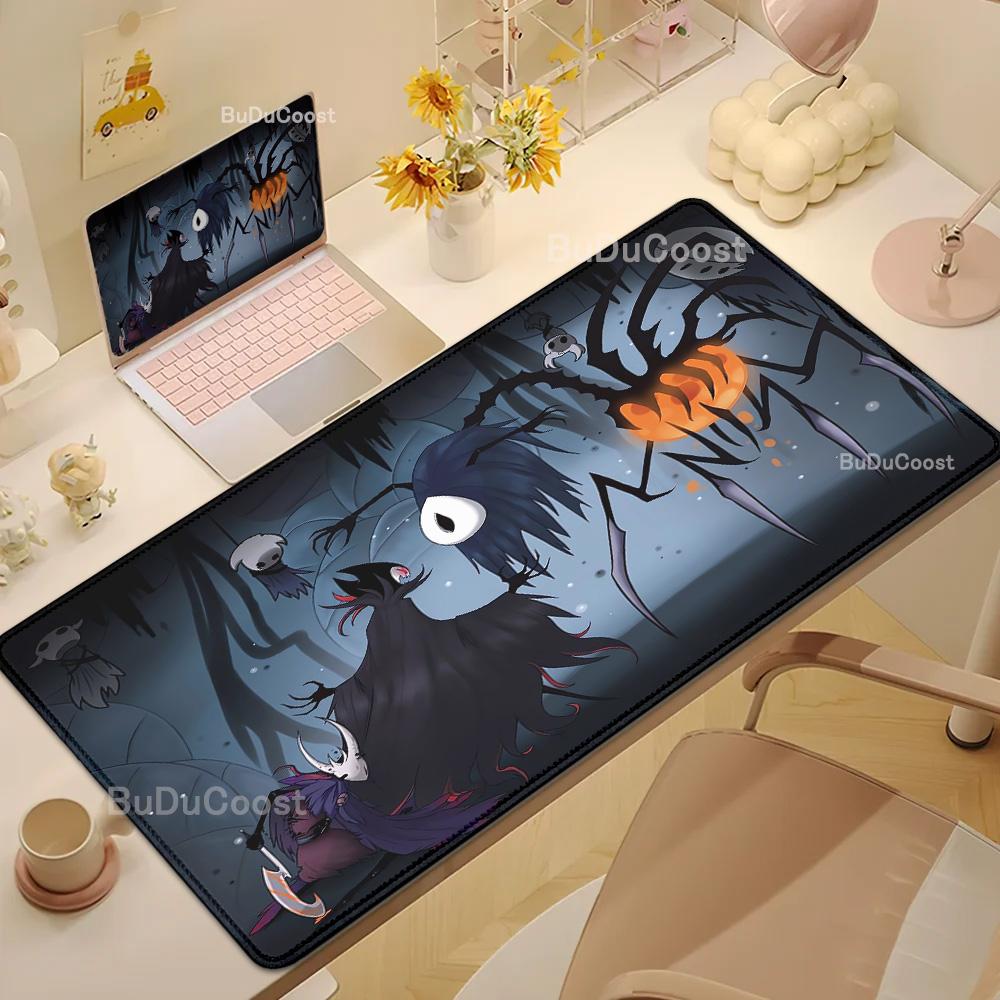 

HD Printing Cool Hollow Knight Silksong Mouse Pad Table Mats Computer Mousepad Company Big Desk Mat XXL Large PC Gamer Mousepads 600x300x2mm