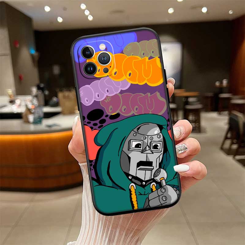 MF DOOM Shell Phone Case for SamsungGalaxy Note 10 20 S23 S24 S25 Ultra FE Plus Edge Lite A02S A35 A07 A17