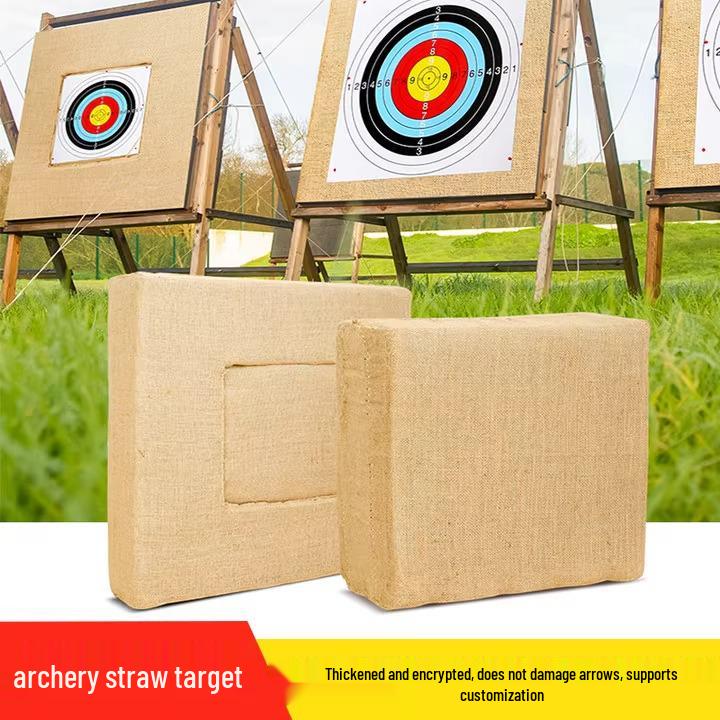 Multi-specification Square Straw Target for Archery Practice