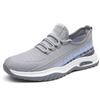 2025 Summer New Men's Shoes Flying Weave Breathable Men's Casual Sports Shoes Walking Shoes Trend Men's Single Shoes