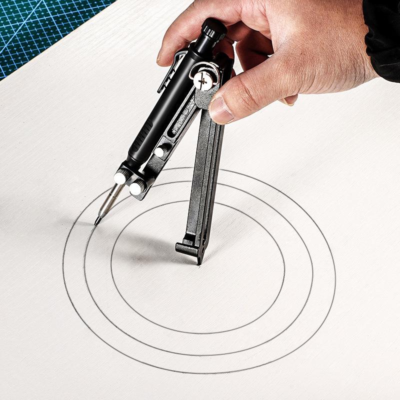 Multi-function Scribing Tool DIY Woodworking Scribe Tool Deep Hole Pencil,Scriber Carpentry Graffiti Line Maker Measuring Tool