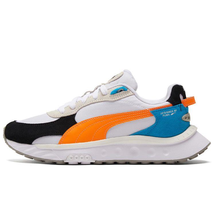 Puma Caven Unisex White Grey 381517-03 EU 35.5