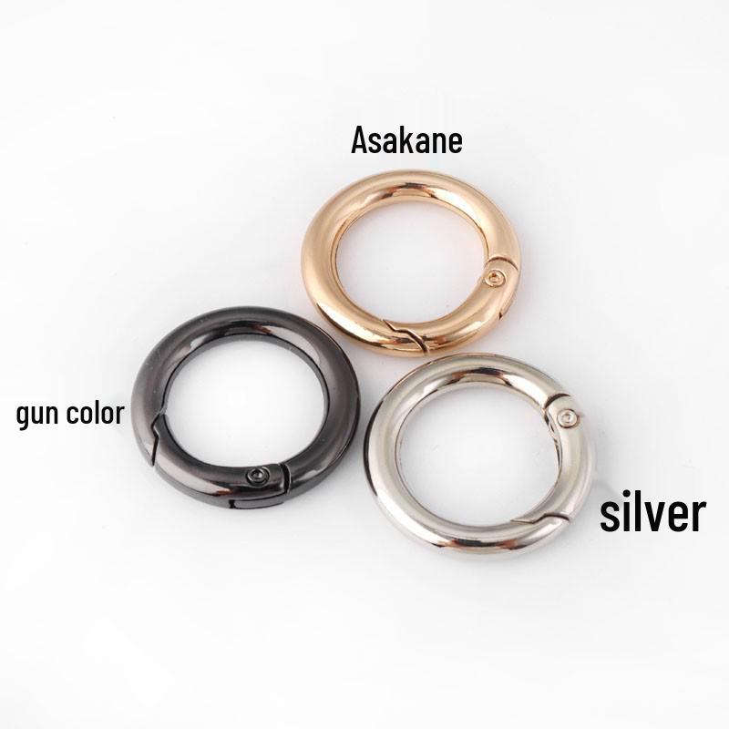 Metal Spring Ring Pendant Keychain Repair Hardware