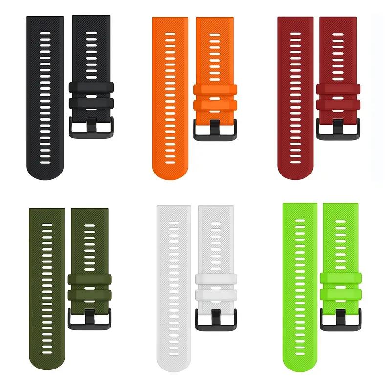 22mm For Samsung Galaxy Watch 46mm Silicone Strap Galaxy Watch 3 45mm Soft Breathable Strap Gear S3 Classic Men's Holiday Gift