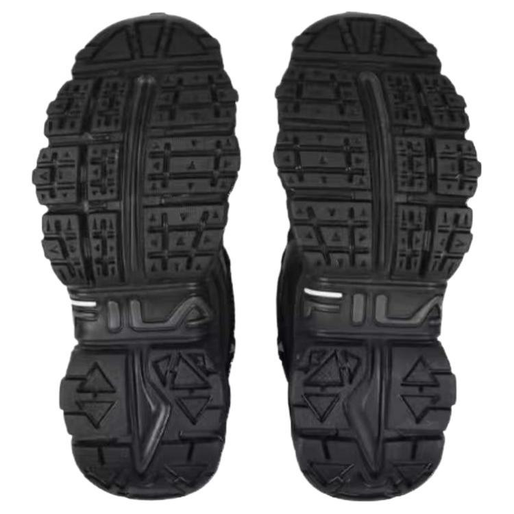 Fila Fluid Comfortable Soft Low-Top Lifestyle Sneakers Unisex Sneakers Black 1JM02570G-001