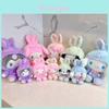 Sanrio Series Kuromi Melody Cinnamoroll Plush Doll Handmade Soft Toy For Anime Fans