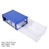 1-6 PCS  Plastic Small Parts Storage Boxes Rectangle Storage Box Parts Storage Box Container Office Staff Storage Boxes