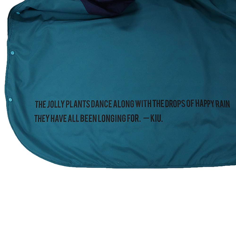 KiU New Standard Rain Perfect for Rainy and Disaster and with Storage and Perfect for Outdoor and Suitable for Men and Available In Navy and Poncho,