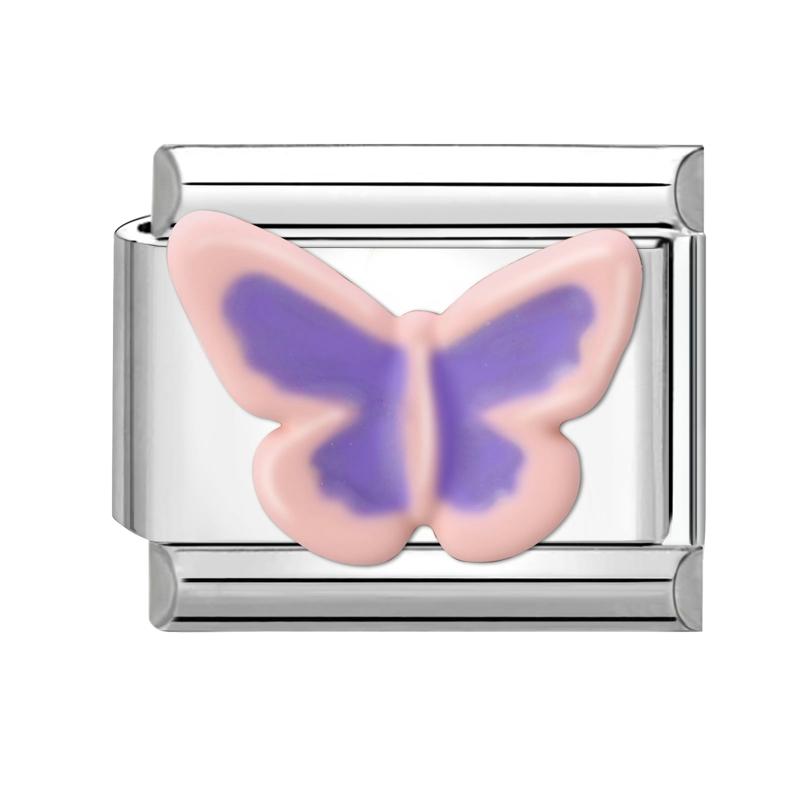 Fashion Eyes Bow Cherry Flowers Love Heart Cake Italian Charm Links Fit 9MM Stainless Steel Bracelet Women DIY Making Jewelry