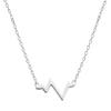 Heart-pounding year women's necklace simple and fresh student niche design clavicle chain