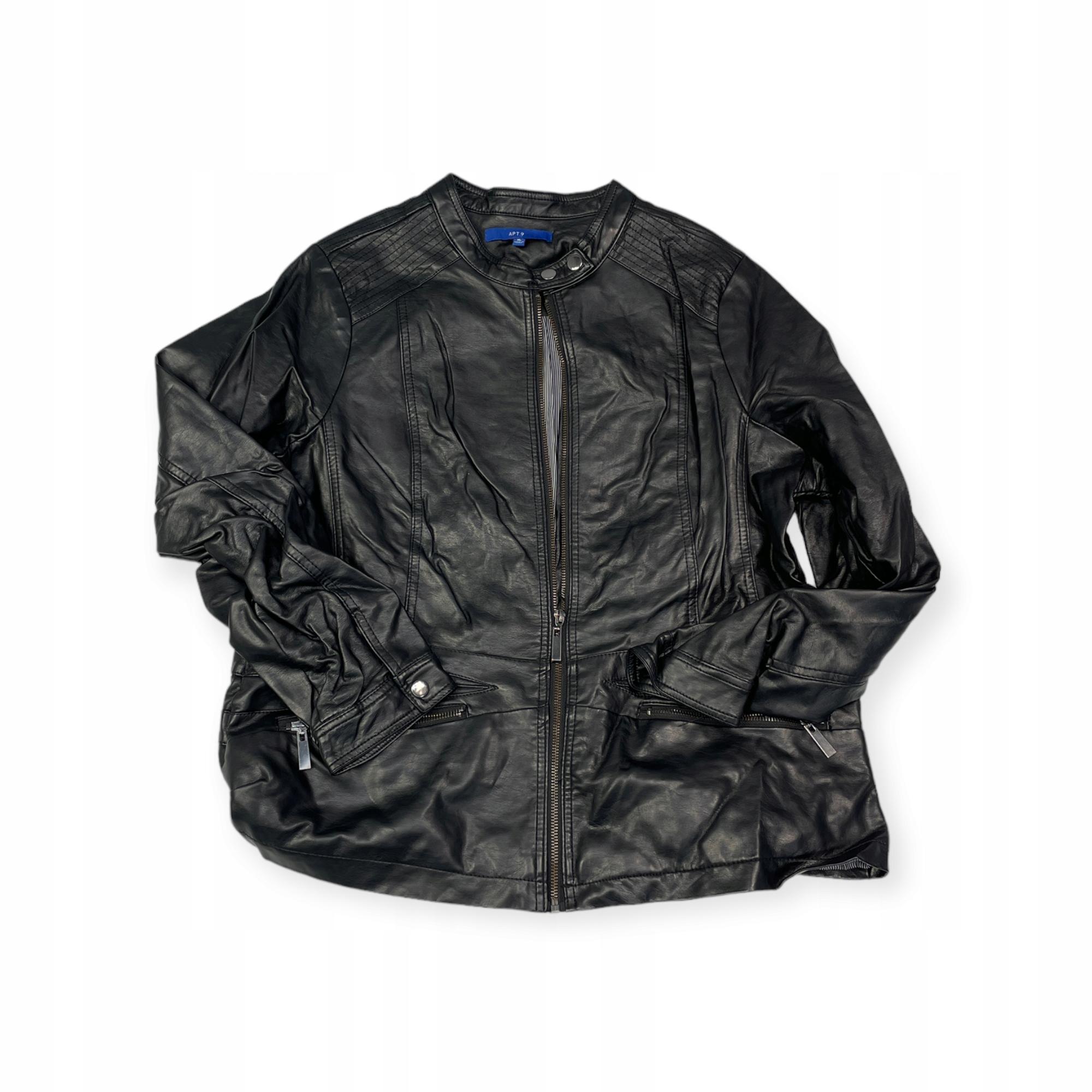 

Black women s biker jacket APT.9 XL - Used