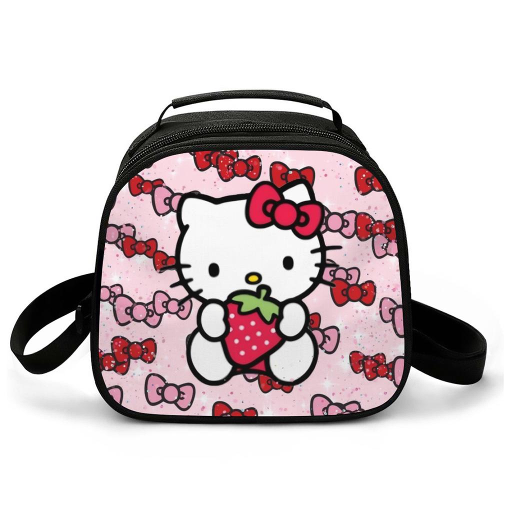 Picnic Bag, Primary And Secondary School Students Lunch Bag, Cartoon Waterproof Handbag, Large-Capacity Thermal Insulation Bag
