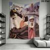 Tapisserie murale Berserk Accroche murale esthétique Couverture en tissu imprimé Tapisseries décoratives pour chambre à coucher salon Décoration intérieure