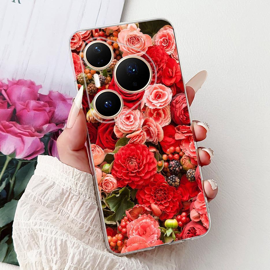 For Huawei P80 Pro Plus Case LMR-AL10 Cute Fashion Painted Cover Soft Slim Phone Case For Huawei Pura 80 Ultra Pura80 Pro+ Shell