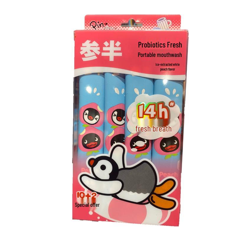 

Canban Pingu Probiotic Portable Mouthwash