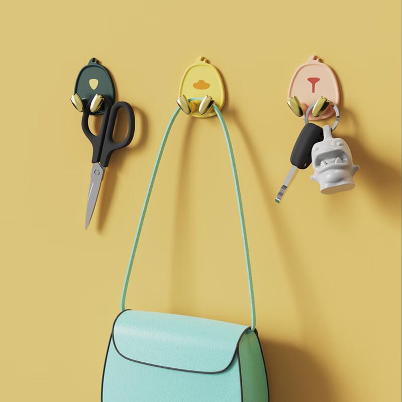 Yuyi Angel Punch-Free Adhesive Hooks (10-Pack)