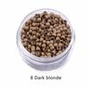 1000 Pcs Hair Rings Silicone Nano Rings 3.0mm Lined Hair Beads DIY Copper Rings with Silicone  Salon
