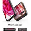 Foluu for Motorola Razr+ (Plus) 2024 Case, with Front Built-in Screen Protector, PU Leather + Hard PC Shell Ultra Thin Slim Durable Protective Phone