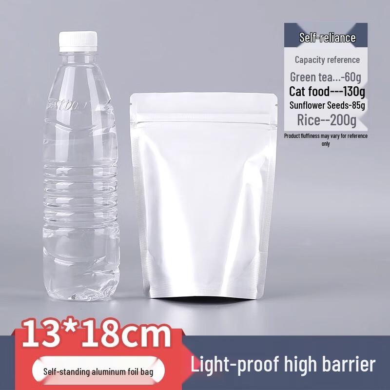 Miaojiayi Self-Sealing Stand-Up Aluminum Foil Food Storage Bags