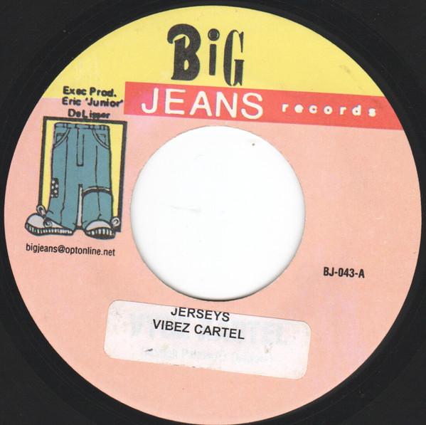 7inch Record VYBZ KARTEL - Jersey BJ043 Big Jeans Recor 2003 Jamaica Reggae, Ska & Dub Used