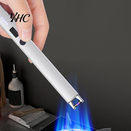 Splashproof Electric Igniter 1 Set USB Rechargeable Flameless Candle Windproof Pulse for Home Outdoor Camping Safe