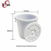 Xiyao Round Plastic Storage Barrel with Lid