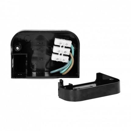 Motion Sensor 180° Ip44 1200W Black - On-Cr-201/B