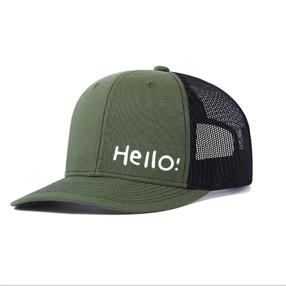 Casual Mesh Baseball Cap With Adjustable Fit For Summer Sun Protection
