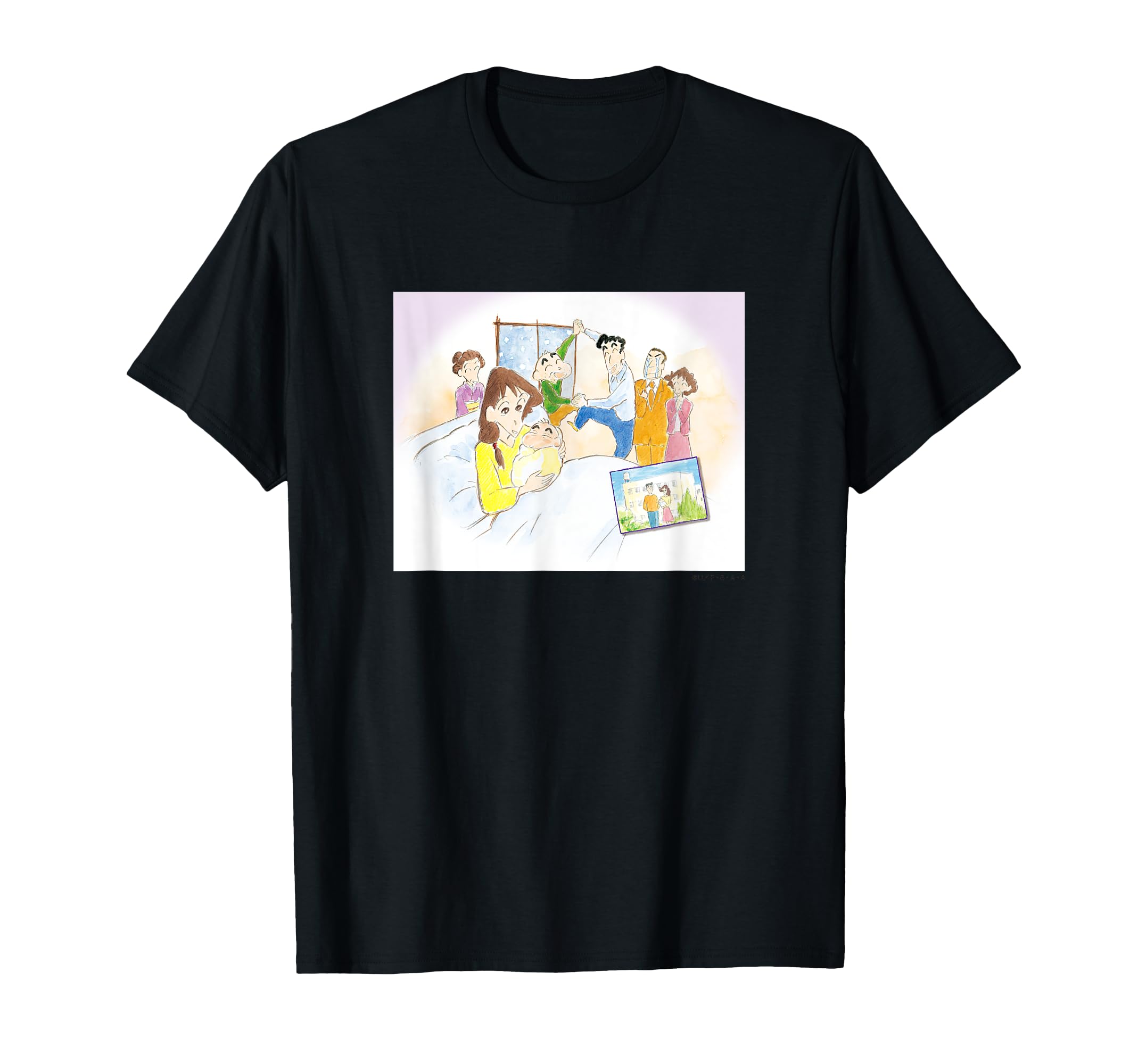 

Crayon Birth Shin-chan Shin-chan T-shirt чёрный