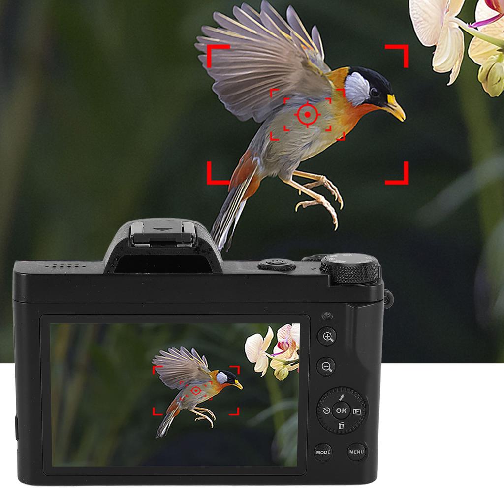 4K Digital Camera for Photography 48MP Video Camera with 3.5 Inches IPS Display 16X Digital Zoom Web