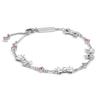 CHARLES&KEITH Small ck 26 summer bow series diamond-set adjustable brass crystal bracelet for women pink 45381085 CK5-12120470-pink R