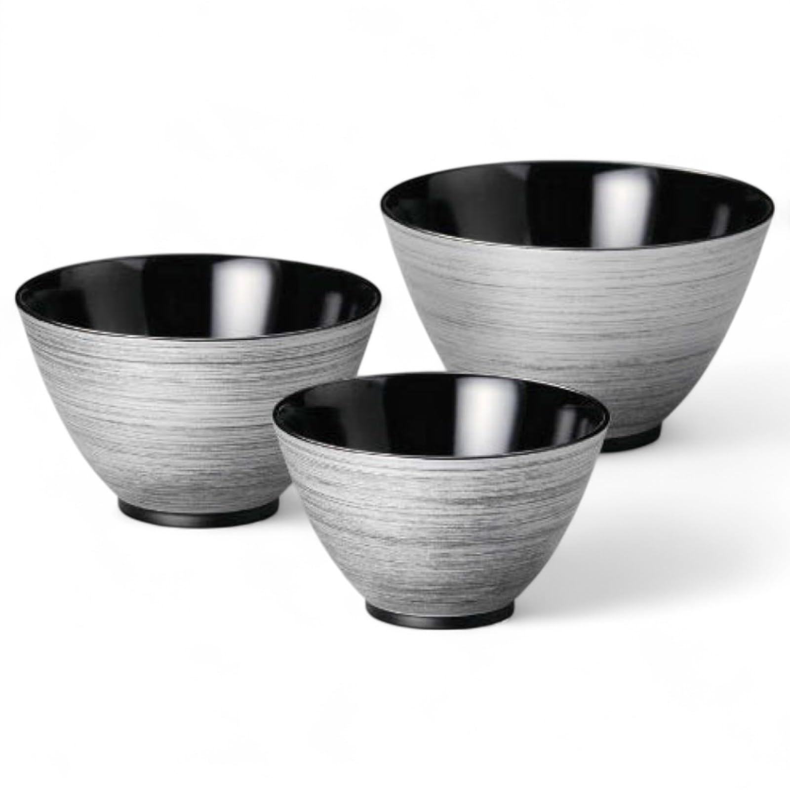 

Bowl PET with Urethane Dishwasher and Microwave Made in Japan J-kitchens 3-Piece Set, (Resin)/ABS Coating, Safe, PID-530858,