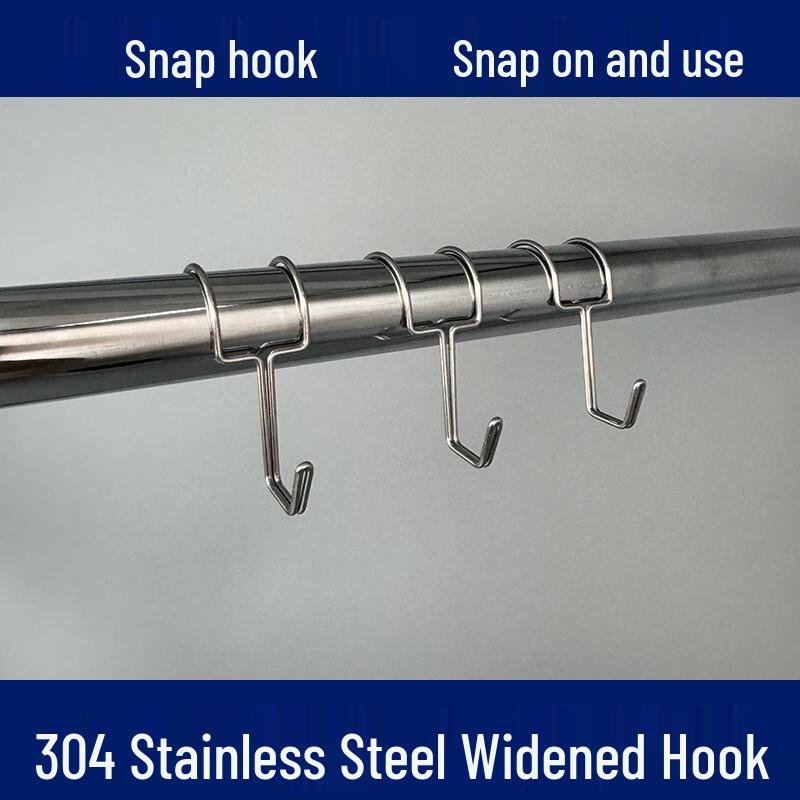 304 Stainless Steel Round Tube Clamp Hooks