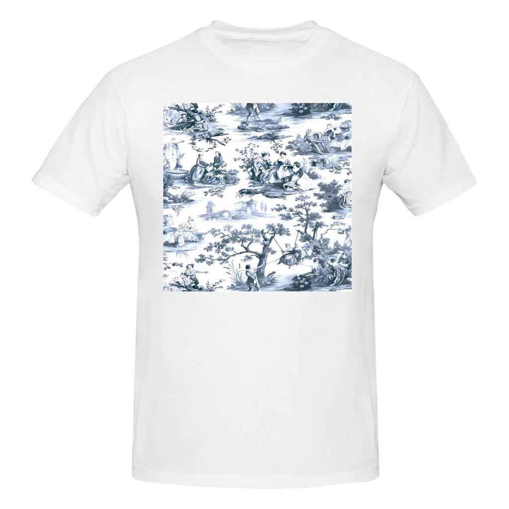 Funny Toile De Jouy Number Unisexs Printed Tshirt Unisex T Shirtunisex