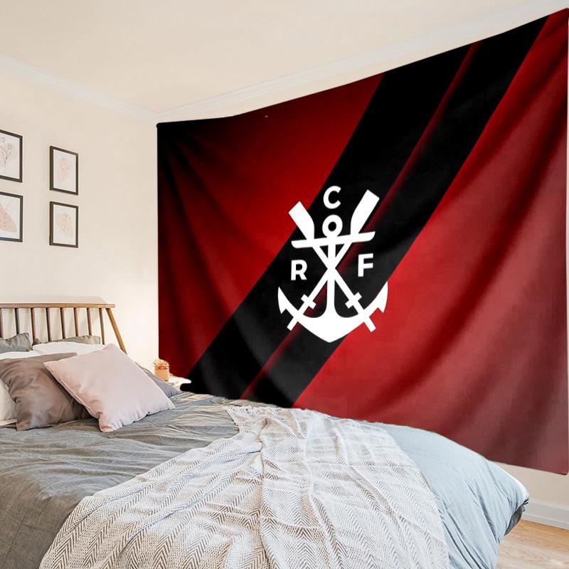 1PC FLAMENGO Emblem Design Tapestry Hanging for Bedroom,Livingroom, Playroom,Decor Art Room Wall Tapestry Holiday and Birthday Gifts