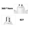 E27 Led Light Mini fan blade Four leaf Music Lamp Bluetooth Speaker Foldable DJ Lights Disco Magic Ball Ceiling Eemote Control