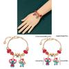 Stitch Cartoon Hand Chain With Zinc Alloy Material For Kids And Teens Gifts