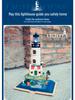 Compatible LEGO Lighthouse Toy: Rotating Light & Small Particle Building Blocks, Architectural Street View Model