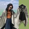 Desert Travel Scarf Shawl Seaside Sun Protection Photo Hooded Cape Female Big Northwest Cape