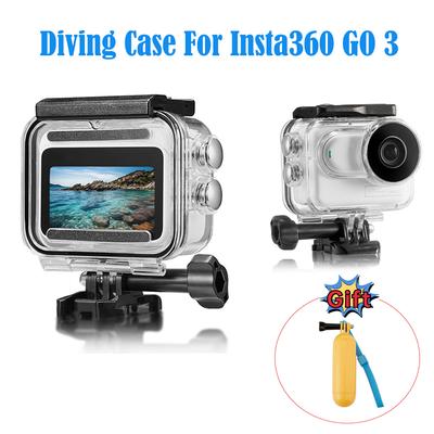 60m Waterproof  Diving Case For Insta360 GO 3 Underwater Dive Housing Protective Case For Insta360 Go3 Action Camera Accessories