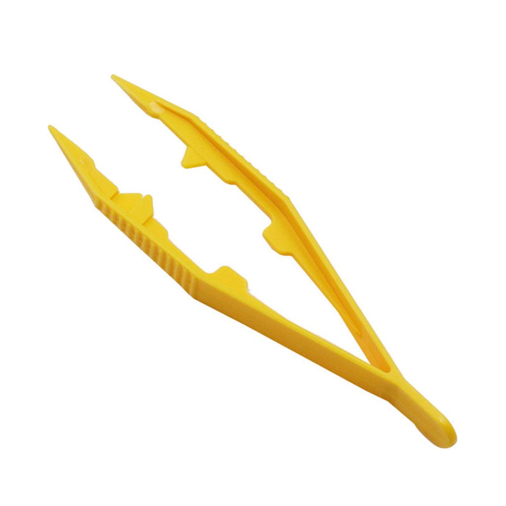 5Pcs Kids Safety Plastic Beads Tweezer for Puzzle Bead Model Building Kits Children DIY Toy Art Crafts Accessories Tool