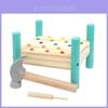 Wooden Color Matching Hit Table For Toddlers Educational Development Kids Toy