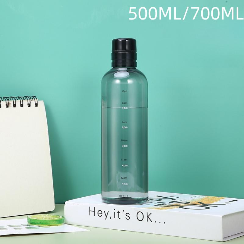 Szklana Butelka na Wodę Duża Pojemność Wielofunkcyjna Kreatywna Prosty Kubek do Mleka Przenośna Przezroczysta Butelka Sportowa na Zewnątrz
