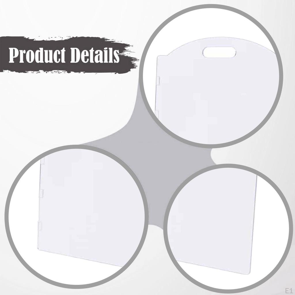 Clear Acrylic Dog Gate Transparent Pet Fence Portable Supplies Playpen Barrier for Puppy