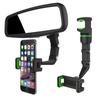 Car Phone Holder 360 Rotation Phone Cradle Universal Bracket Rearview Mirror Driving Recorder Rotatable Smart Phone Stand In Car